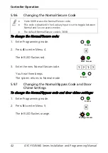 Preview for 42 page of Rosslare AYC-F60 Series Installation And Programming Manual