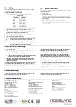 Preview for 2 page of Rosslare MIFARE Classic AY-25B Series Installation Manual