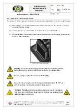 Preview for 23 page of Rotair Dustless Blasting D185T4F-DB User And Maintenance Manual