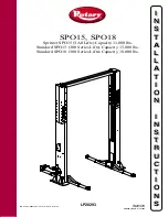 Rotary Sprinter SPO15 Installation Instructions Manual preview