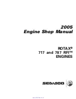 Preview for 2 page of Rotax 2005 717 RFI Engine Shop Manual