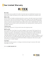 Preview for 27 page of Rotek KSRO Series Installation Manual