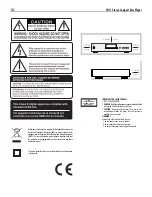 Preview for 2 page of Rotel CD11 Owner'S Manual