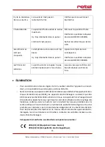 Preview for 23 page of Rotel COMPACT FRY 1702CH Instructions For Use Manual