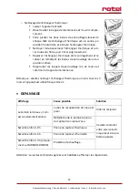 Preview for 47 page of Rotel G5300CH Instructions For Use Manual