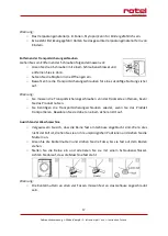 Preview for 17 page of Rotel G5401CH Instructions For Use Manual