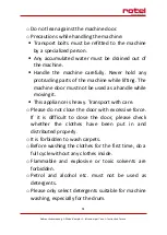 Preview for 91 page of Rotel G5401CH Instructions For Use Manual