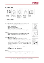 Preview for 93 page of Rotel G5401CH Instructions For Use Manual