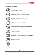 Preview for 26 page of Rotel HEATINGPAD510CH1 Instructions For Use Manual