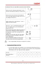 Preview for 23 page of Rotel INDUCTIONHOB1140CH Instructions For Use Manual