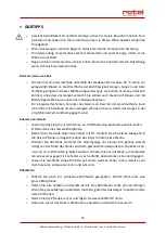 Preview for 24 page of Rotel INDUCTIONHOB1140CH Instructions For Use Manual