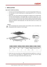 Preview for 32 page of Rotel INDUCTIONHOB1140CH Instructions For Use Manual