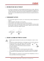 Preview for 44 page of Rotel INDUCTIONHOB1140CH Instructions For Use Manual