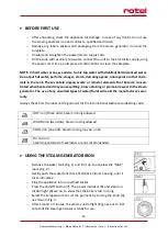 Preview for 43 page of Rotel IronStation 945CH1 Instructions For Use Manual