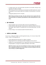 Preview for 44 page of Rotel IronStation 945CH1 Instructions For Use Manual