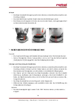 Preview for 14 page of Rotel KITCHENMACHINE4473CH Instructions For Use Manual