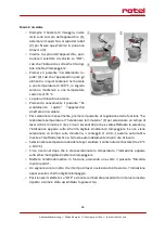 Preview for 46 page of Rotel KITCHENMACHINE4473CH Instructions For Use Manual