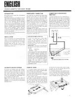 Preview for 2 page of Rotel RD-560 Owner'S Manual