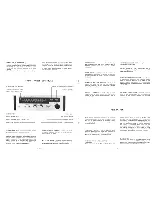 Preview for 3 page of Rotel RT-1220 Owner'S Manual