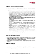 Preview for 29 page of Rotel U1412CH Instructions For Use Manual