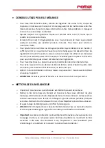 Preview for 18 page of Rotel U475CH1 Instructions For Use Manual