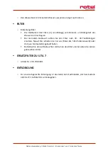 Preview for 8 page of Rotel U747CH1 Instructions For Use Manual