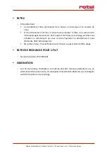 Preview for 13 page of Rotel U747CH1 Instructions For Use Manual