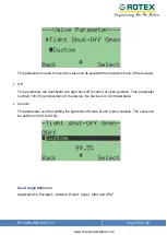 Preview for 73 page of Rotex Posidapt Expert Installation, Operation And Maintenance Manual