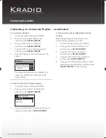 Preview for 20 page of Roth Audio Kradio Instructions Manual