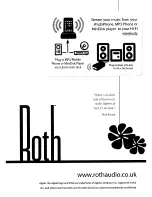 Preview for 8 page of Roth AAV-ROTHDOCK - Roth Audio RothDock Wireless User Manual