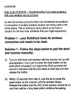 Preview for 9 page of Roth AAV-ROTHDOCK - Roth Audio RothDock Wireless User Manual