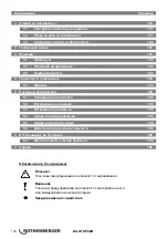 Preview for 104 page of Rothenberger ROXY 140L Instructions For Use Manual