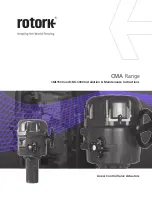 rotork CMA Series Installation & Maintenance Instructions Manual preview