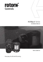 Preview for 1 page of rotork ROMpak Series Installation Manual