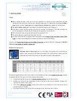 Preview for 6 page of Rototec DEPURO ONE Maintenance Manual