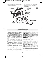 Preview for 21 page of RotoZip SS560VSC Operating/Safety Instructions Manual