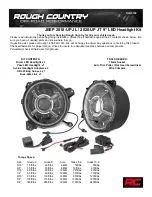 Preview for 1 page of rough country RCH5100 Installation Instructions