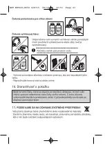 Preview for 99 page of Rowenta ACCESSIM VISION EP8650F0 Instructions For Use Manual