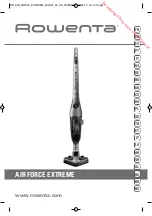 Preview for 1 page of Rowenta AIR FORCE EXTREME Manual