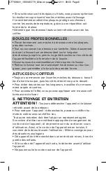 Preview for 6 page of Rowenta CF7698U1 Manual