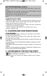 Preview for 11 page of Rowenta CF7698U1 Manual