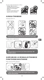 Preview for 69 page of Rowenta DA1510 Instructions Manual