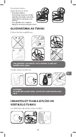 Preview for 75 page of Rowenta DA1510 Instructions Manual