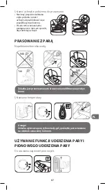 Preview for 87 page of Rowenta DA1510 Instructions Manual