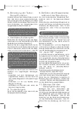 Preview for 25 page of Rowenta DG9860 Instructions Manual