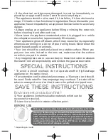 Preview for 4 page of Rowenta dw8080 Instructions For Use Manual