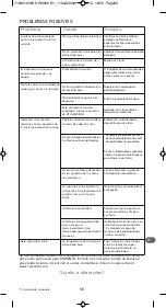 Preview for 61 page of Rowenta DW9000 Manual