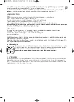 Preview for 50 page of Rowenta Home Relax MM9050F0 Manual