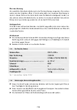 Preview for 7 page of Rowi HKH 1500/2/1 Retro Operating Instructions Manual