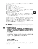 Preview for 16 page of Rowi HWH 1000/3/1 Operating Instructions Manual